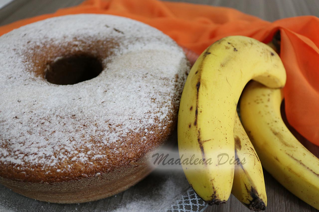 Bolo de Banana Nanica