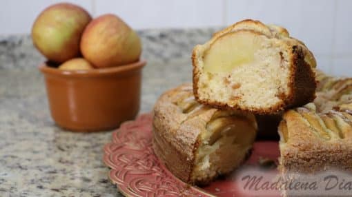 FOTO TORTA DE MAÇA CROCANTE