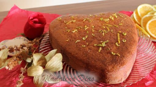 FOTO BOLO DE LARANJA COM CALDA
